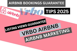 guarantee airbnb bookings through airbnb campaign, vrbo marketing,airbnb listing
