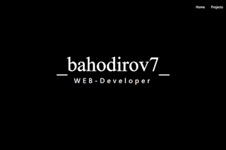 create a modern responsive personal portfolio website using HTML, CSS, scss