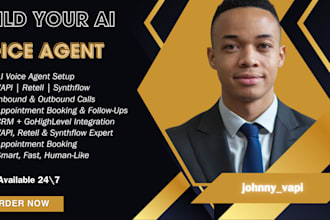 make an ai voice agent using vapi, retell, synthflow