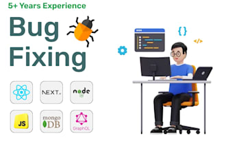 fix bugs and errors in your website in javascript nodejs nextjs