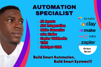 build make automation clay n8n automation airtable and zapier automation