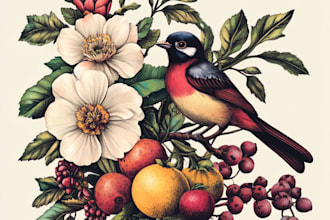 produce your botanical illustration or digital drawing