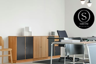 design virtual backgrounds for online meetings and events