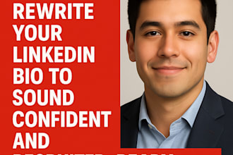 rewrite your linkedin bio to sound confident and ambitious