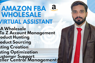 be your expert amazon fba seller central virtual assistant VA