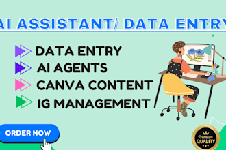 do accurate data entry, data analysis, data collection, and ai training
