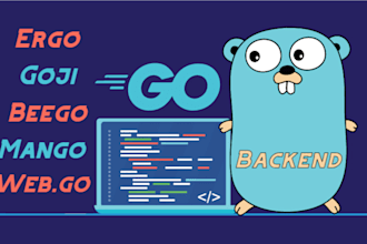 golang backend developer ergo web application erlang interop