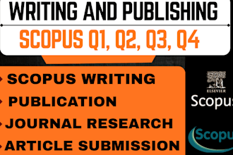 write and publish your article in scopus q1, q2, q3, q4 journal