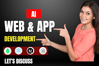 build intelligent websites, smart mobile apps, saas platforms, custom ai chat
