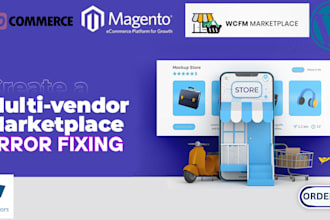 fix errors and do customization on your multivendor marketplace website