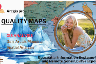 do quality maps in arcgis pro and spatial analysis in qgis