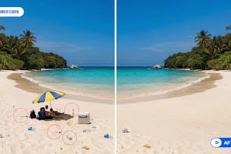 remove unwanted object from photos