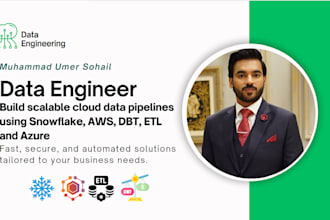 be your expert etl data engineer on AWS, azure and gcp