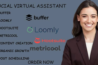 be your social media marketing manager instagram tiktok facebook content creator