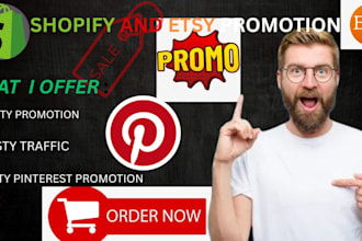 promote your etsy pinterest and ebay promotion to increase your etsy traffic