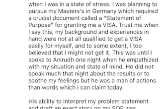write high impact sops, MBA essays, and visa refusal letters
