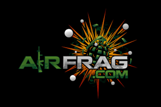 design significant awesome air frag logo