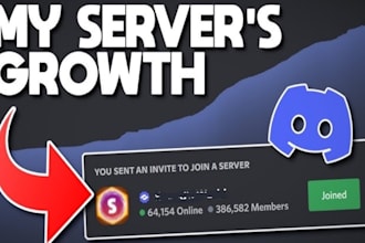 boost, advertise, grow and promote your discord server to get active members