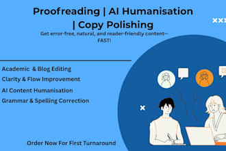 proofread, humanize ai content, and polish your writing