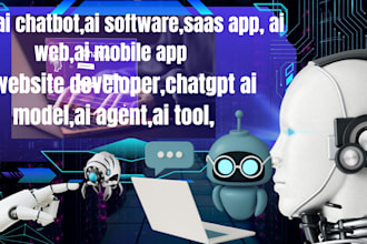 build ai web app,ai mobile app,ai chatbot,integrate chatgpt,ai software,saas app