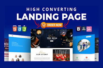 design elementor landing page wordpress landing page sales page squeeze page