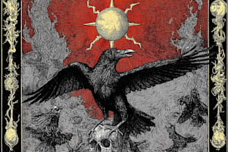 create dark art illustrations in pen and ink