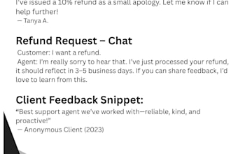handle email and chat support