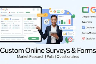 create custom online survey gather respondents to fill online questionnaire