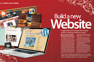 create custom PHP website