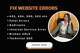 resolve 404, 403, 500, 503, and fatal errors on your wordpress site