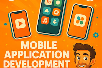 do android and ios app development, flutter app development