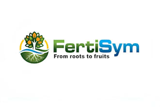 do creative agriculture, lawn care and landscape logo