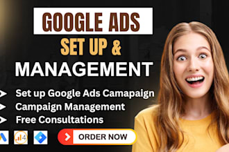 set up and manage your google ads PPC campaign for better ROI
