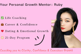 be your personal life coach to achieve clarity and alignment