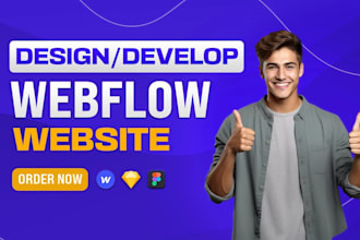 design an interactive and 3d animated webflow website,webflow website webflow