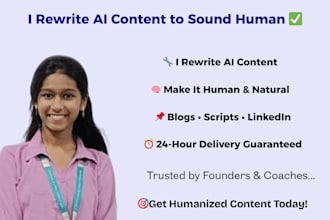 rewrite ai content to sound human and natural