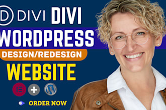 design divi wordpress website, divi theme, divi builder and divi wordpress SEO
