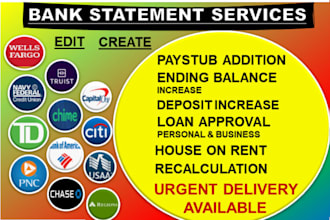 convert bank and financial statement to excel and word