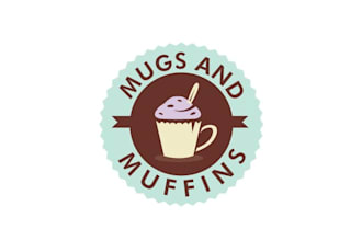 design minimal neighborhood coffee shop logo