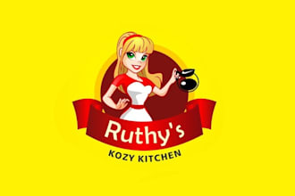 design premium elegant kitchen breakfast logo