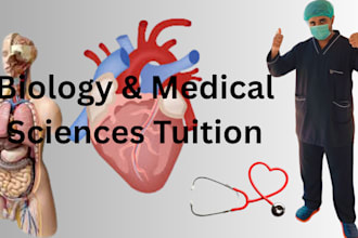 tutor biology and medical sciences with clarity and clinical insight