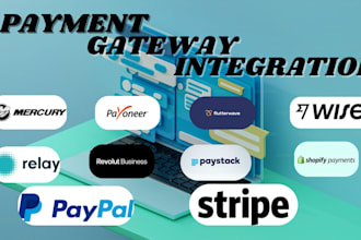 set up fully verified shopify payment wise paystack paypal and more
