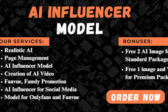 do realistic ai influencer model instagram influencer manager fanvue ai onlyfans