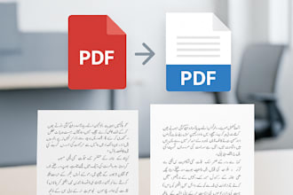 do urdu typing and file conversion