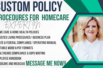 write assisted living,dental procedures,group home health care agency policies