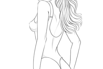 drawn 2d line art, frame by frame, pencil drawing, hand drawing