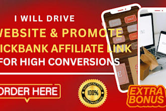 organic clickbank USA,uk affiliate website referral link promotion and marketing