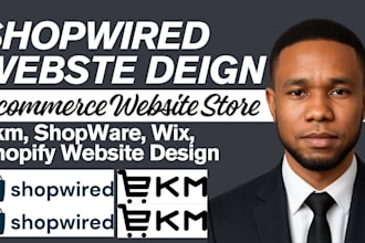build shopwired ekm shopware ecommerce website design redesign store development