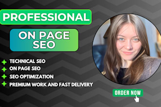 do advanced on page SEO including schema speed internal linking