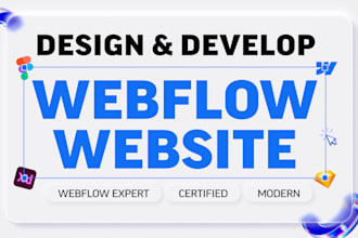 design, redesign webflow website, webflow website development, figma to webflow